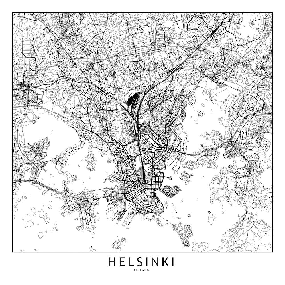 Helsinki Map Line