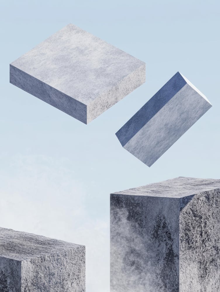 Concrete Block In The Sky