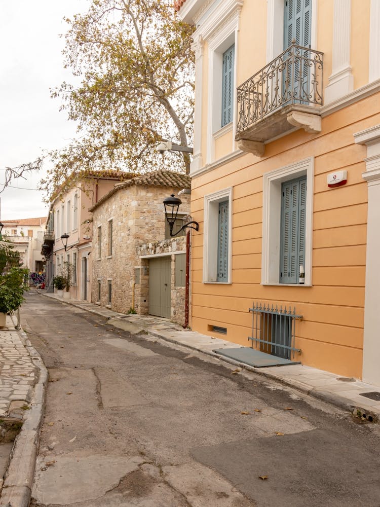 Alley In The Plaka Of Athens