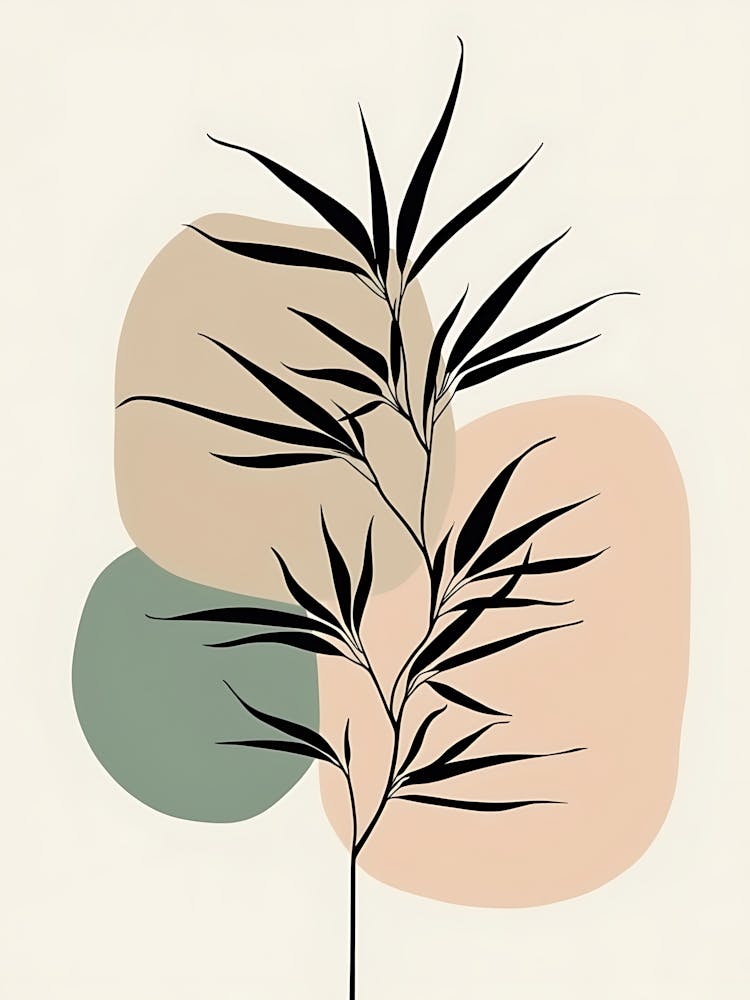 Nature’s Harmony: Delicate Botanical Silhouettes