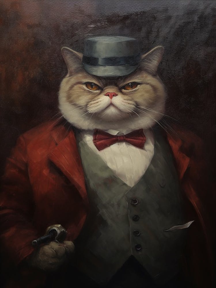 Gangster Cat Exotic Shorthair Cat