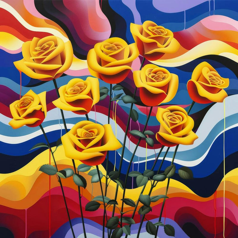 Yellow Roses 4