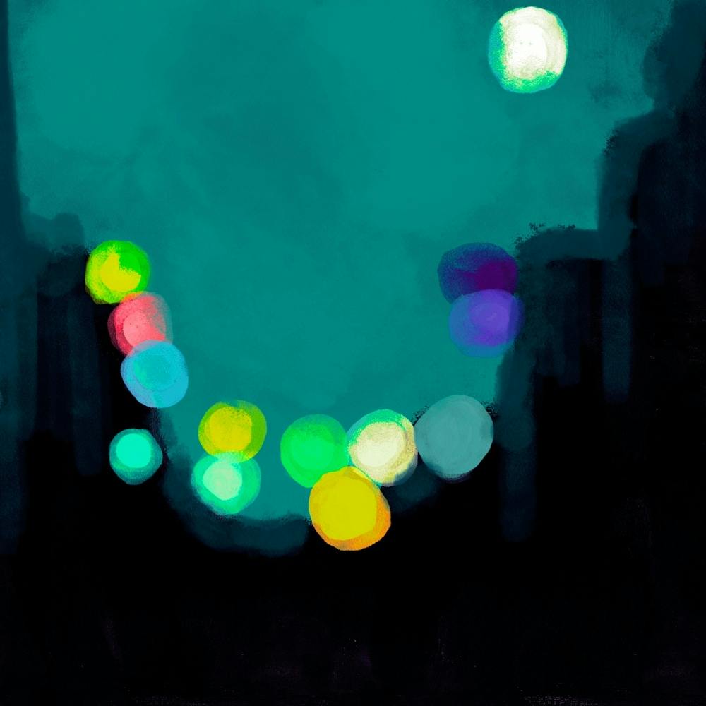 City Lights At Night