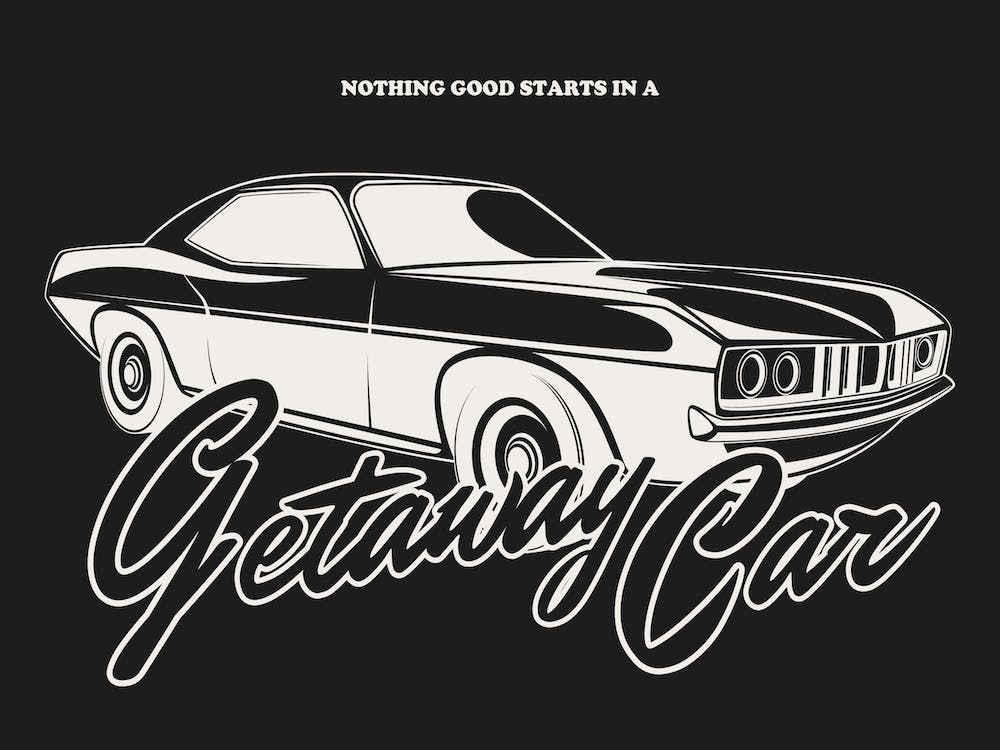 Black Getaway Car Taylor Swift