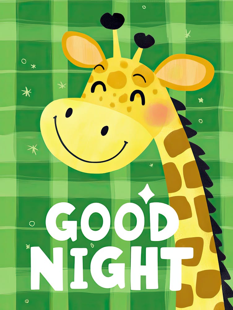 Twinkling Sky Good Night Children S Prints & Kids Posters