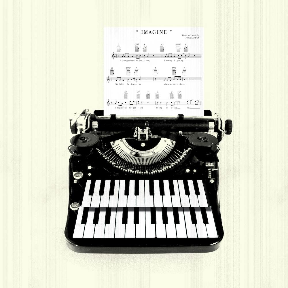 Imagine Piano Song Square