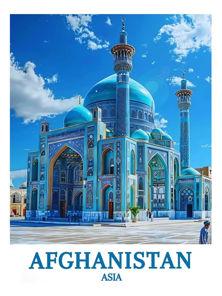 Afghanistan Print The Band E Amir National Park Afghan Art Afghan Wall Art Afghanistan Poster Afghan Wall Art Afghanistan Photo 1