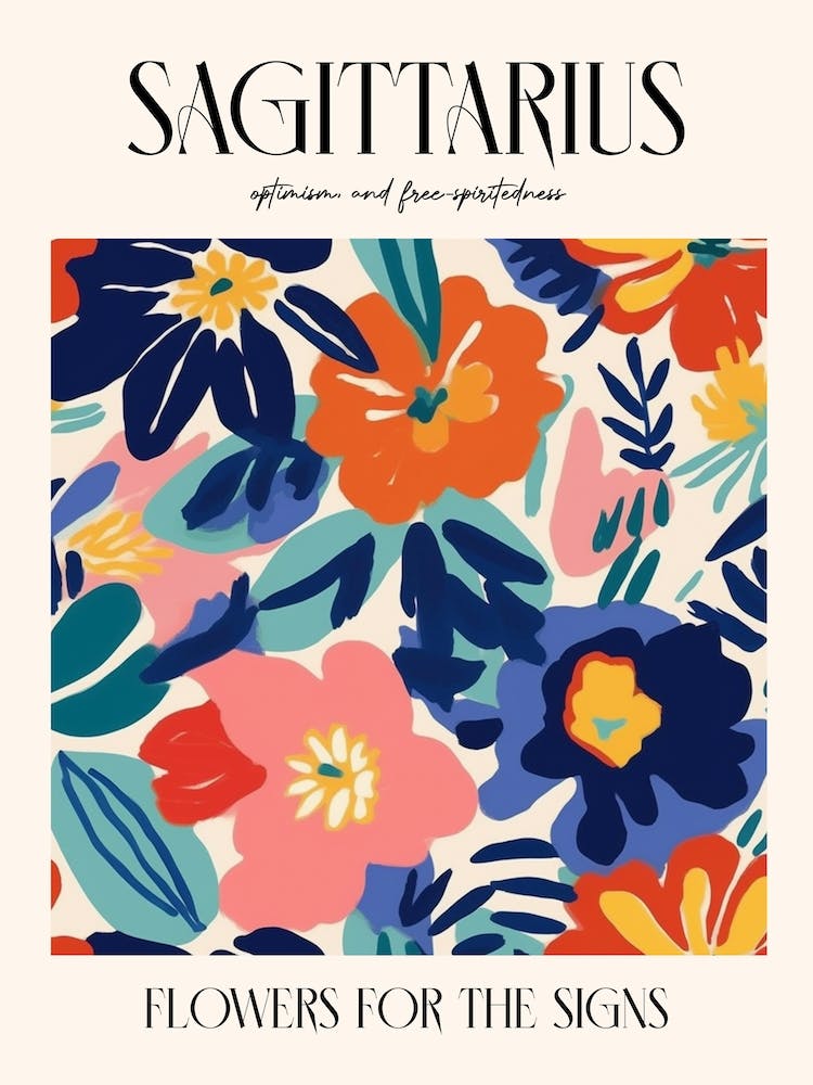 Flowers For The Signs Sagittarius 1 Zodiac Sign