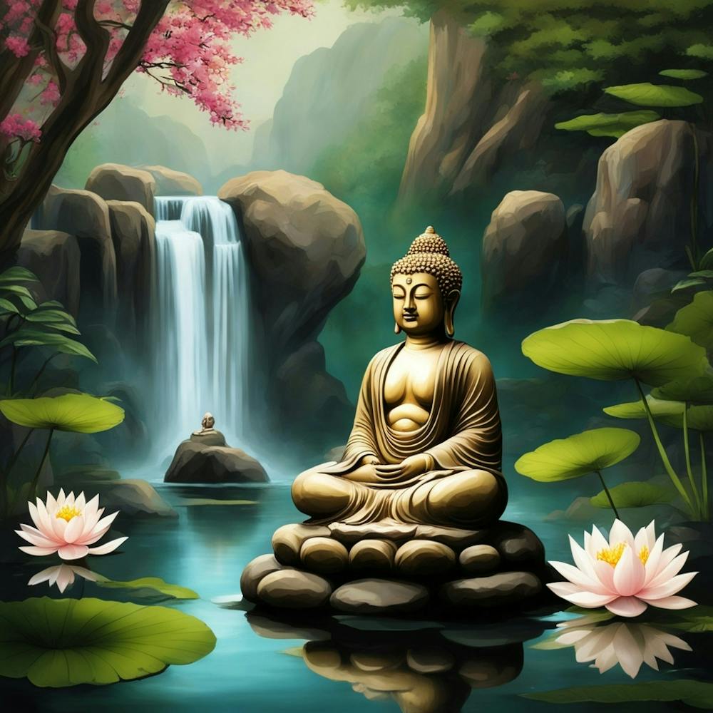Buddha In The Water