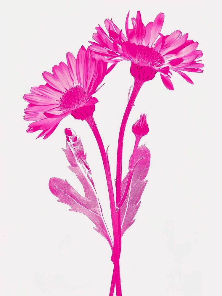Hot Pink Calendula 1