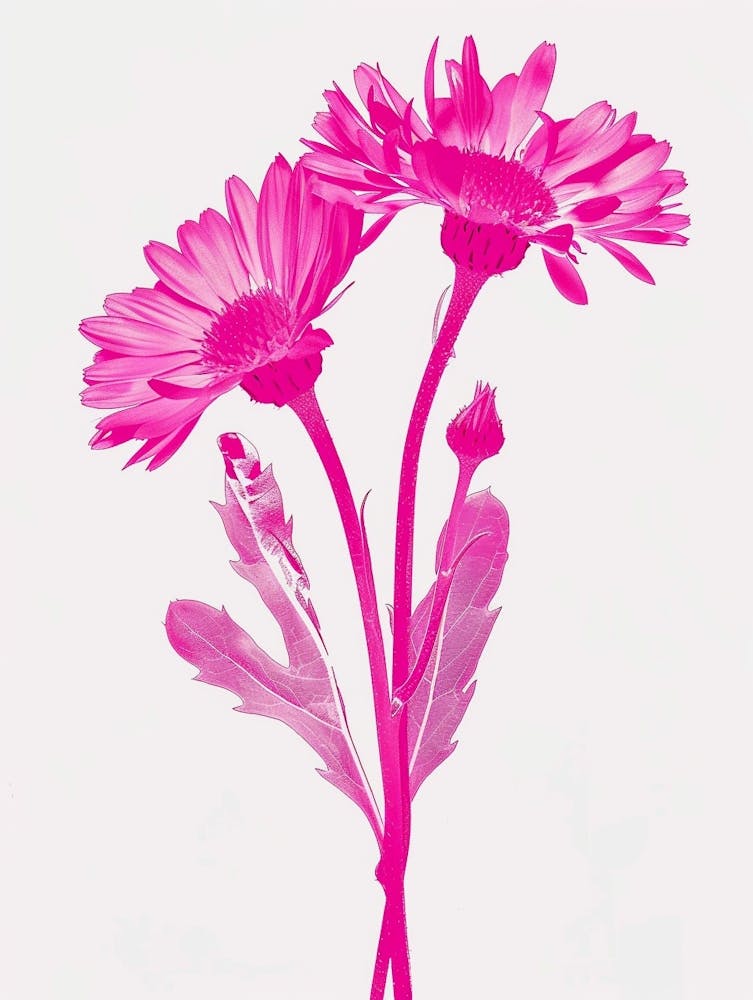 Hot Pink Calendula 1