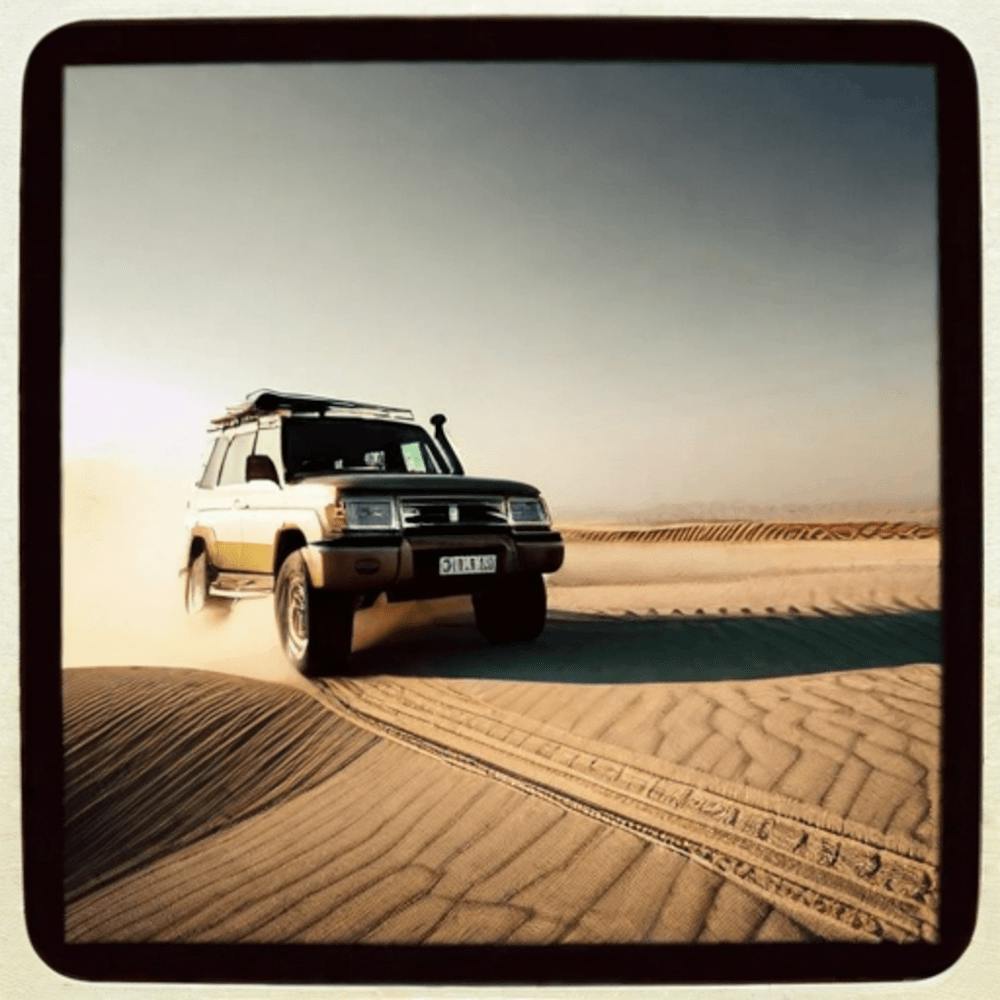 Jeep In Desert (1)