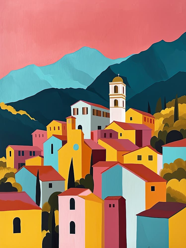 Sicilian Strolls: Homes Along the Streets of Taormina, Italy