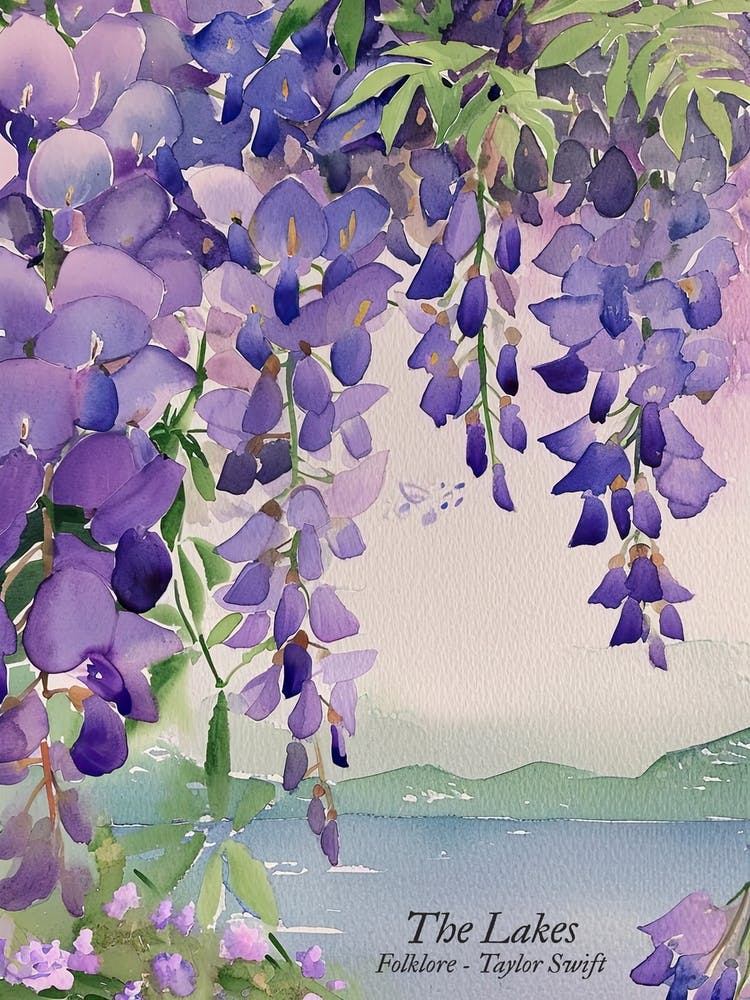 The Lakes Folklore Taylor Swift Lavender Haze Fan Art