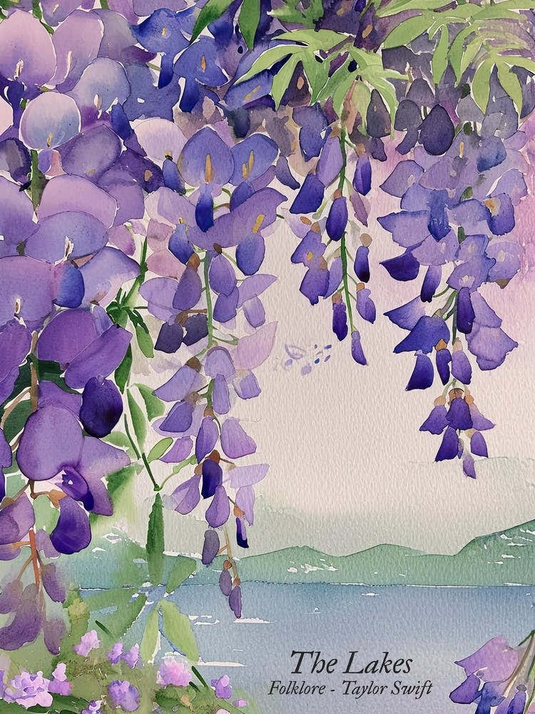 The Lakes Folklore Taylor Swift Lavender Haze Fan Art