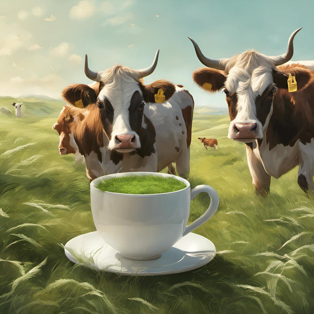 Matcha Cows
