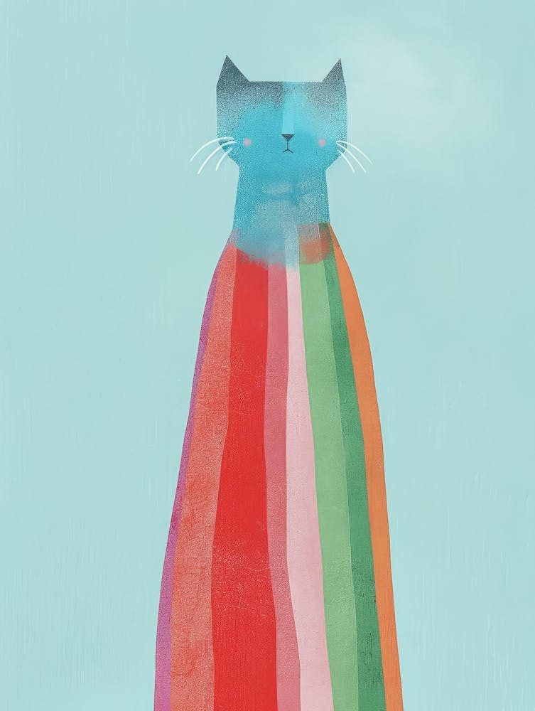 Rainbow Cat 1
