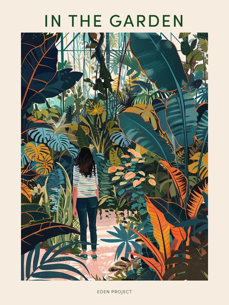 In The Garden Poster Eden Project United Kingdom 2