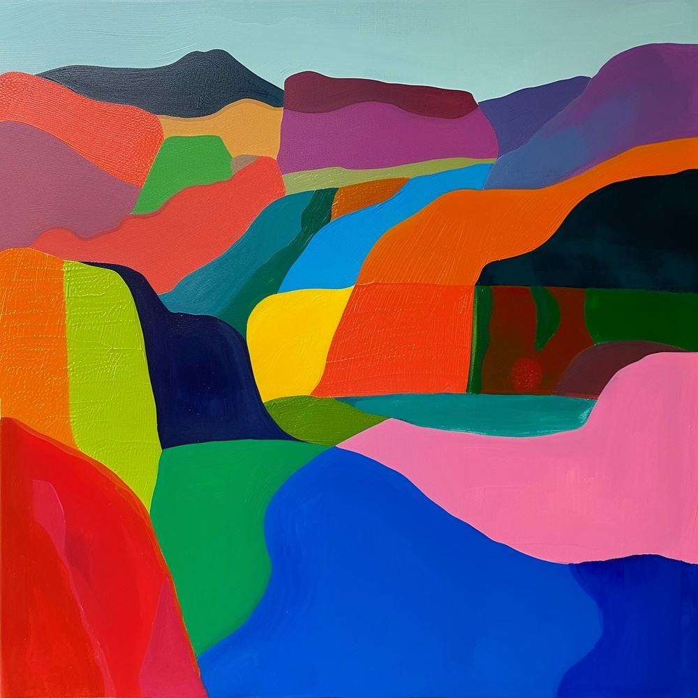 Abstract Travel Collection Colombia 1