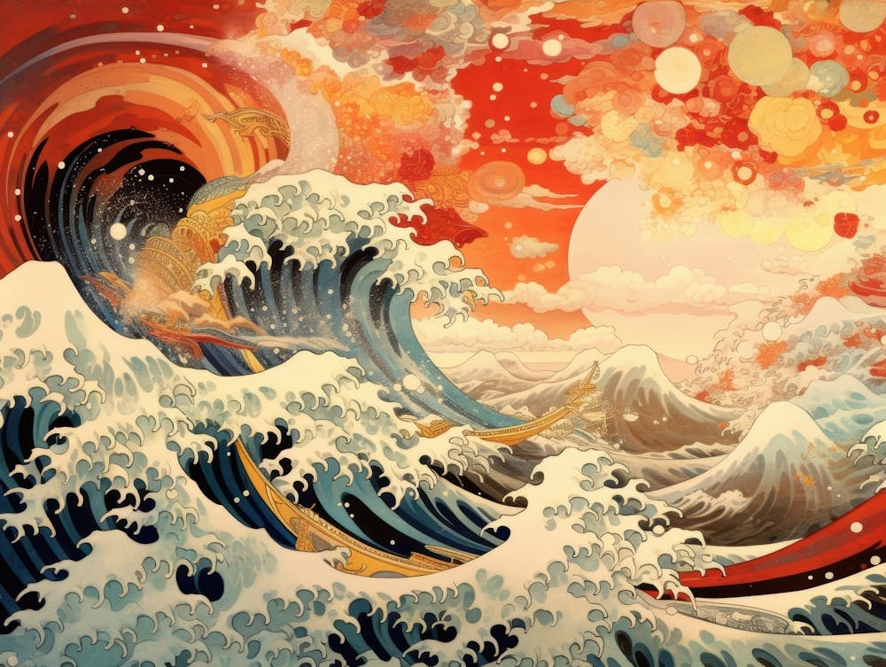 Great Wave Off Kanagawa 9