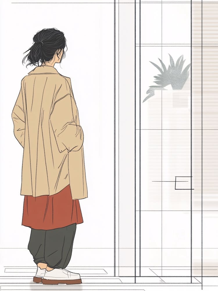 Girl In A Coat