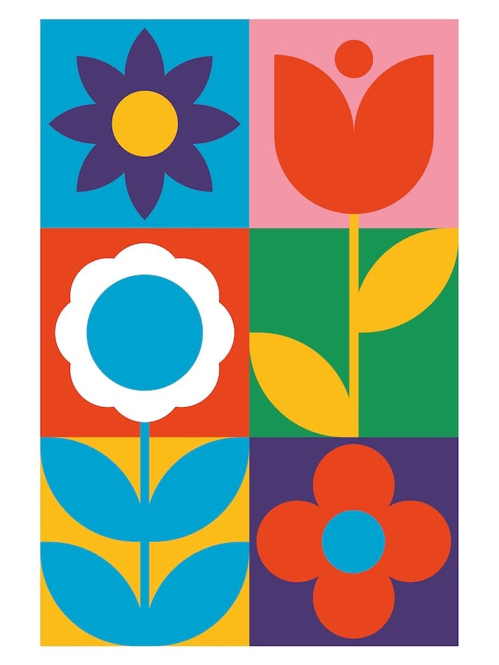 Nature Bold Colour Geometric