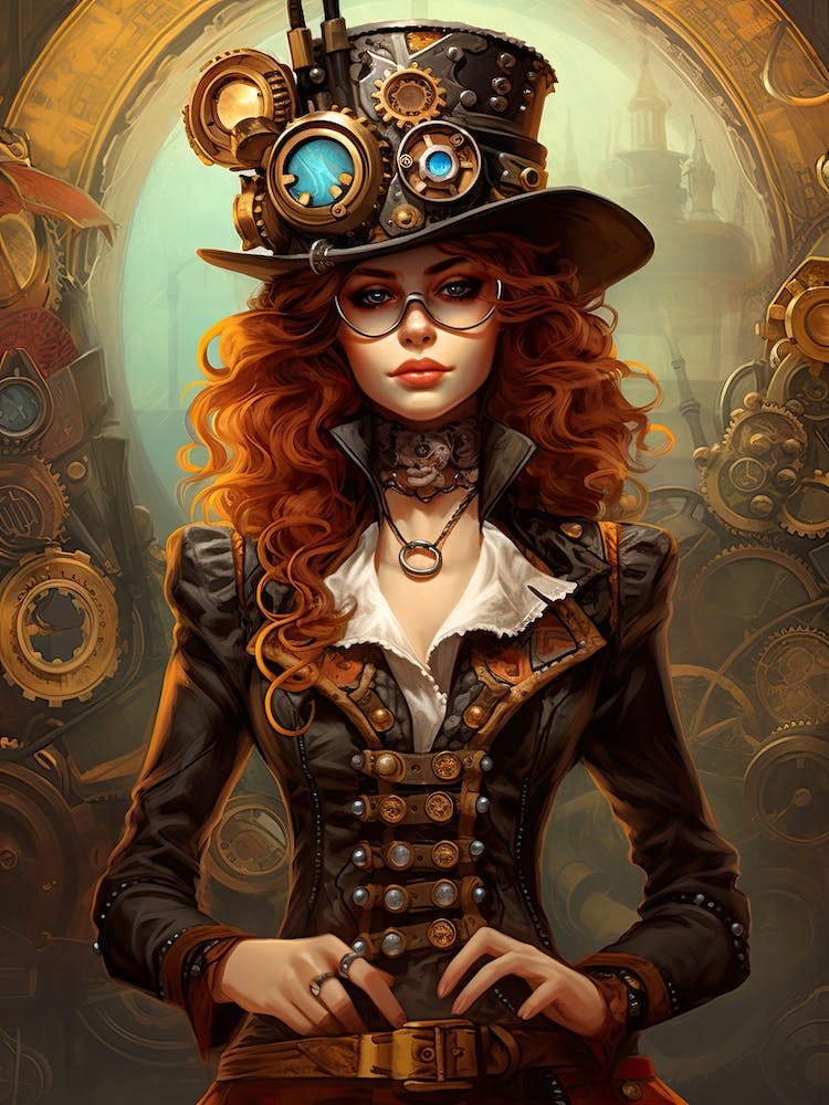 Steampunk Cowgirl 1