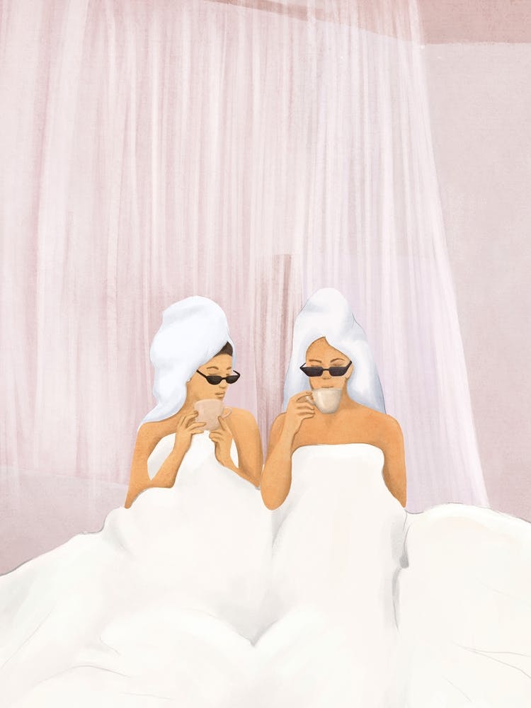 Morning with a friend 2