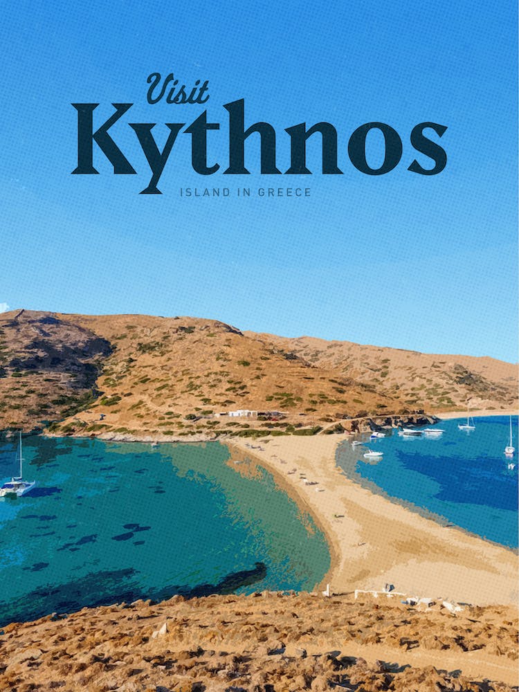 Kythnos Island In Greece
