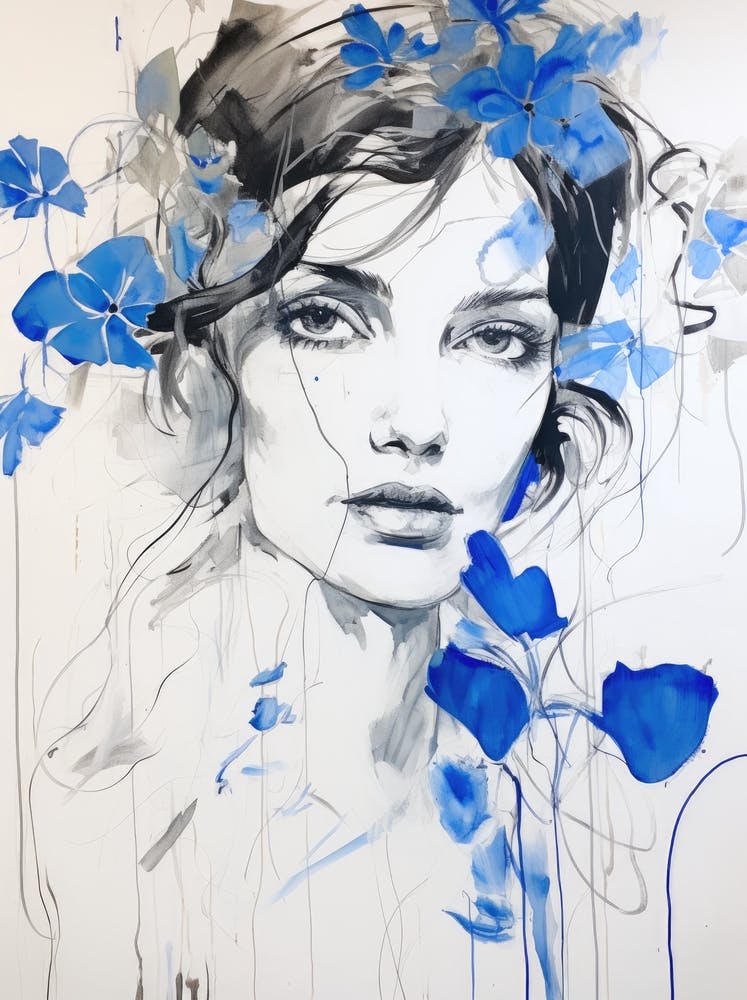 Blue Flowers 51
