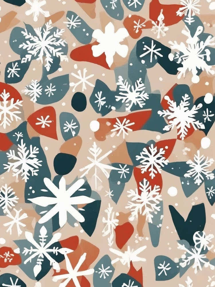 Snowflakes Winter Christmas
