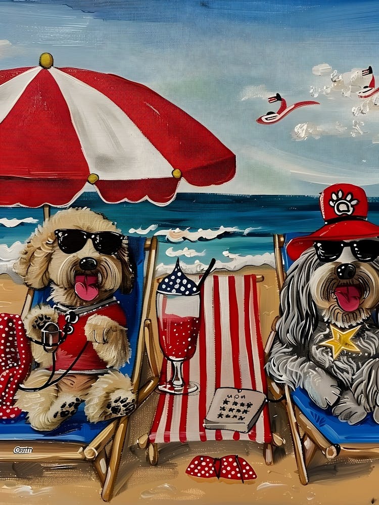 Hunde am Strand 3