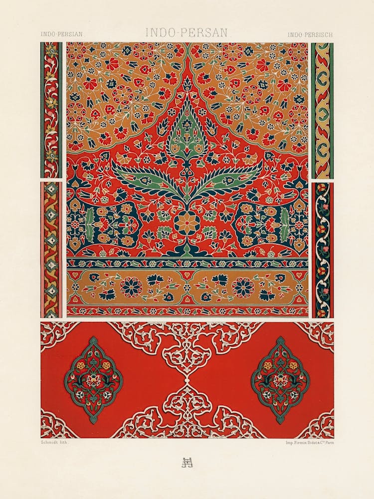 Indo Persian Pattern, Albert Racine (4)