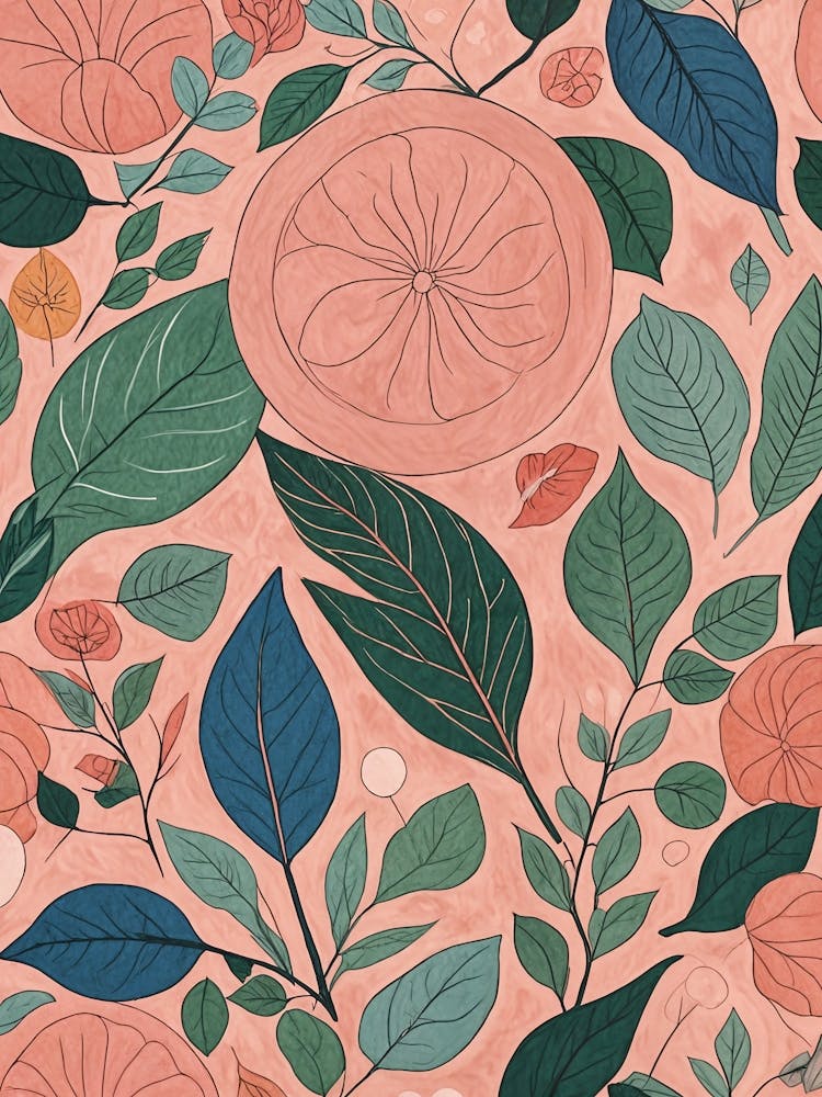 Pink Botanical