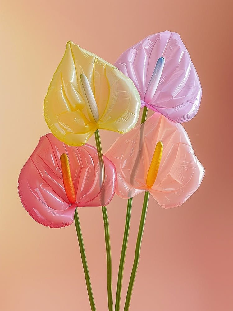 Dreamy Inflatable Flowers Flamingo Flower 1