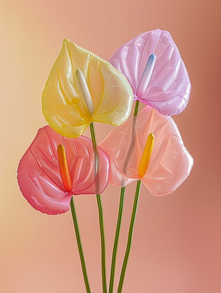 Dreamy Inflatable Flowers Flamingo Flower 1