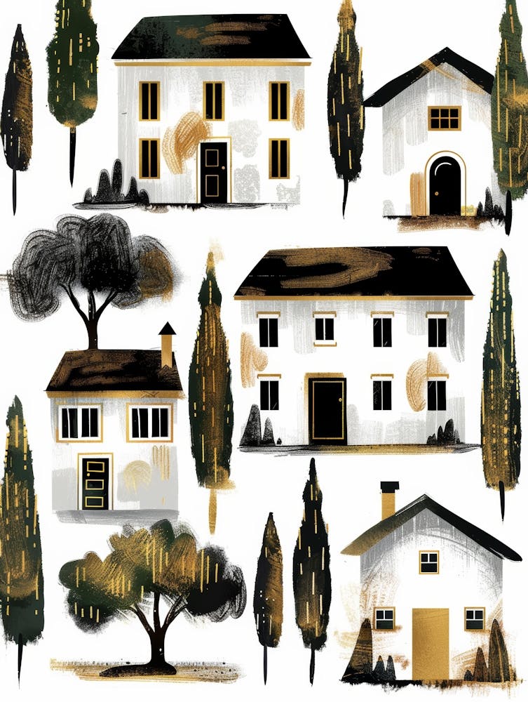 Houses And Trees