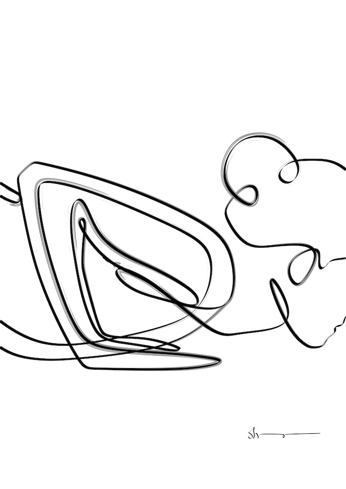 Salute With Eight Parts Abstract