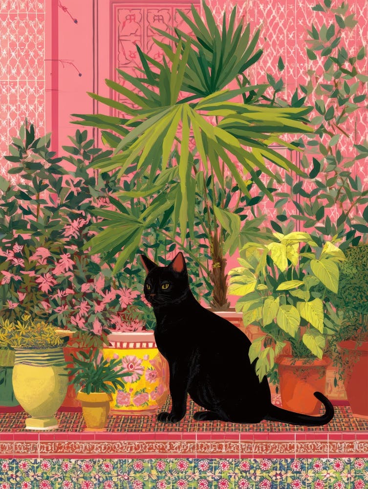 Chat Dans les Pots 4