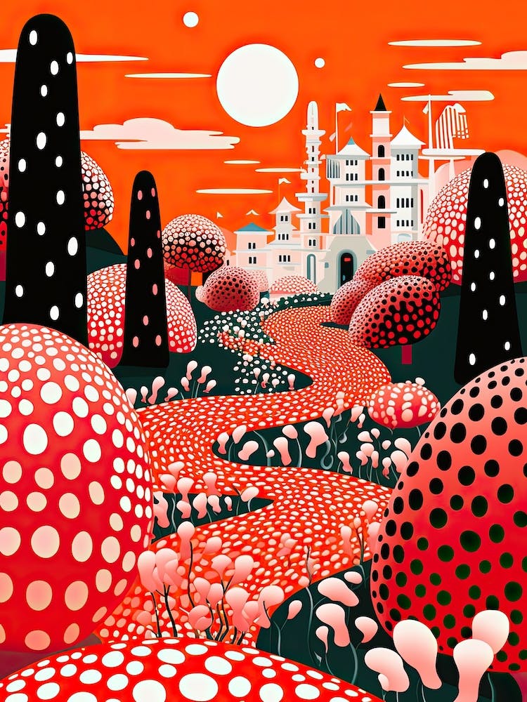 Copenhagen, Illustration In The Style Of Pop Art 4