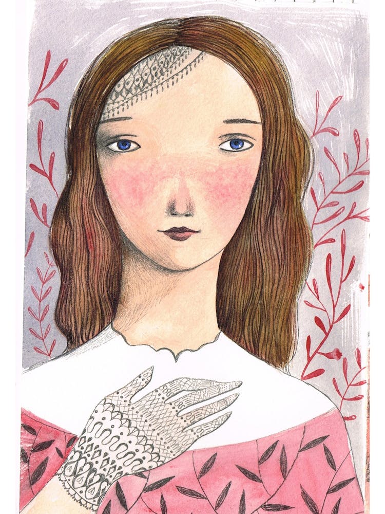 Lady In Pink