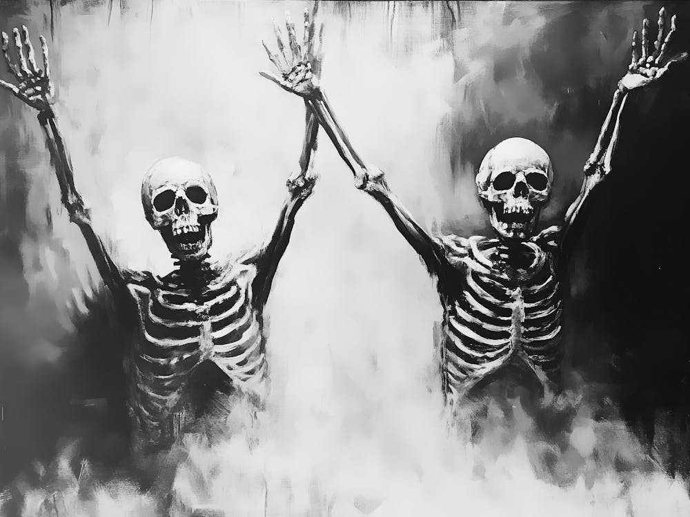 Two Skeletons