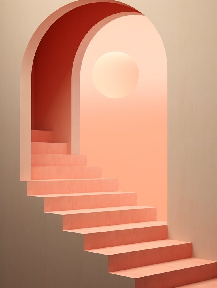 Minimalist Geometry Abstract Illustration 27