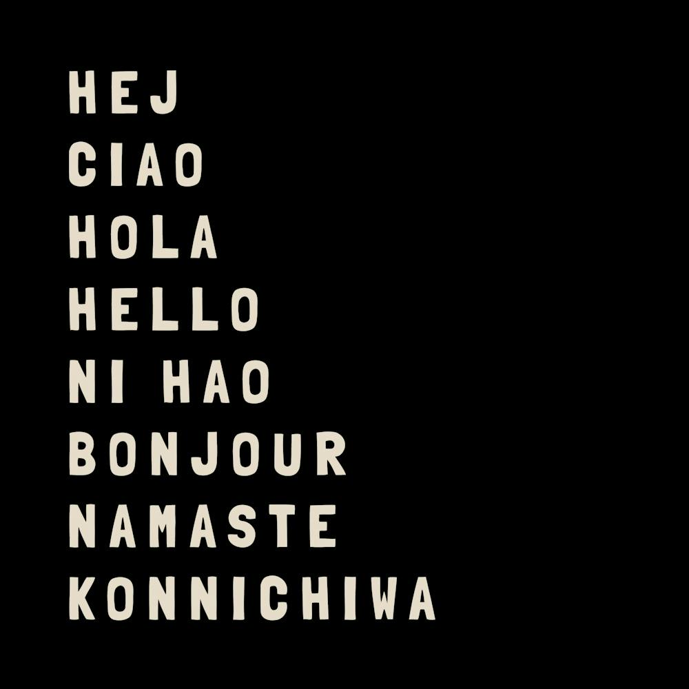 Hello Different Languages 08