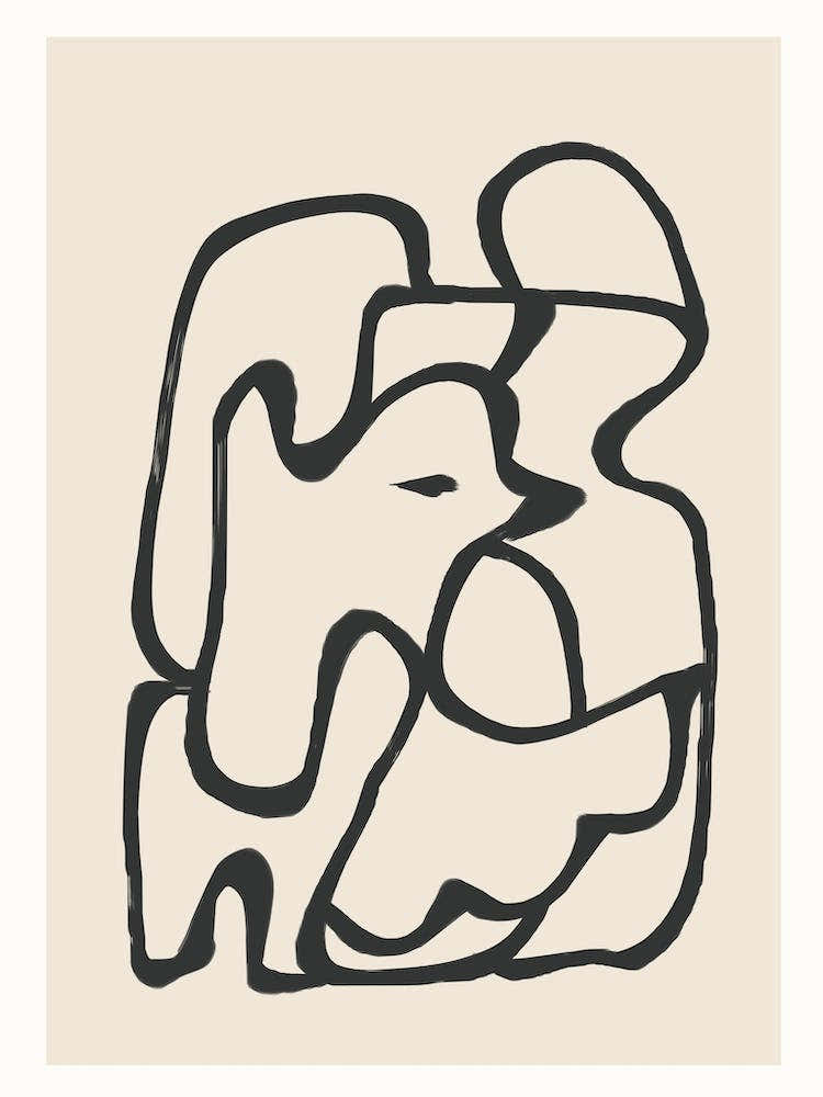 Minimal Abstract Art 9