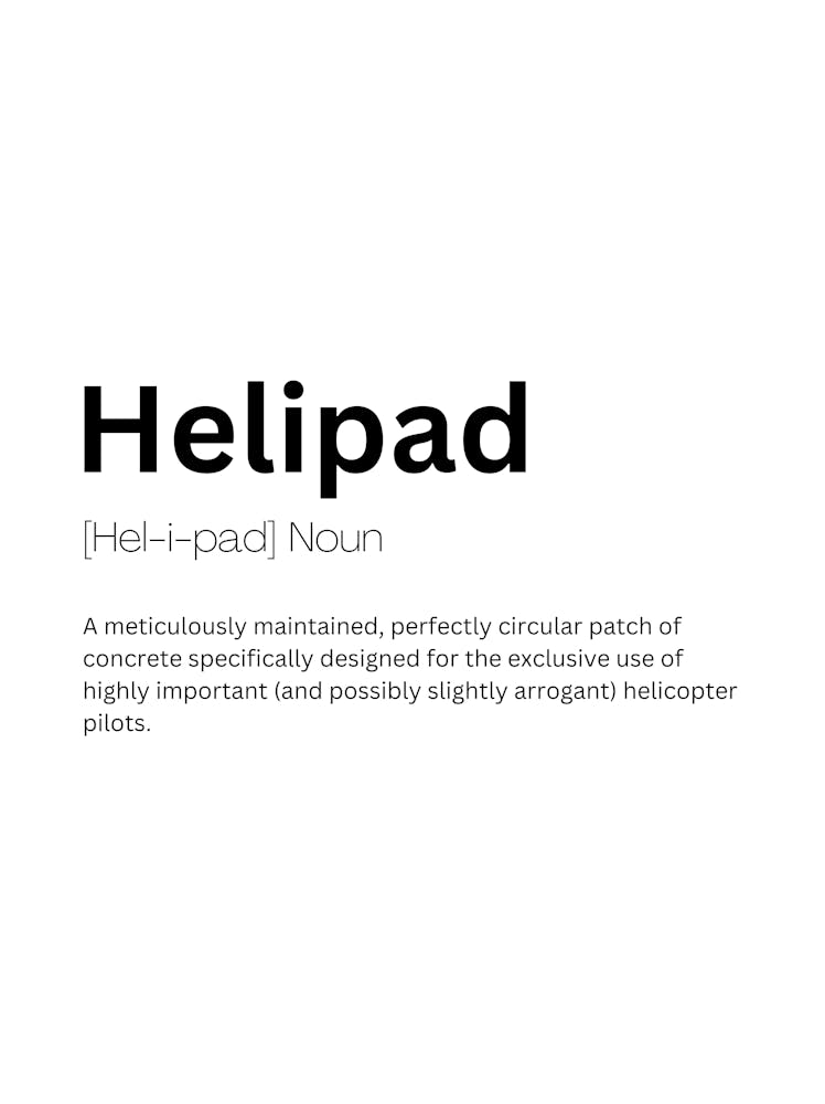 Helipad Definition Meaning 2