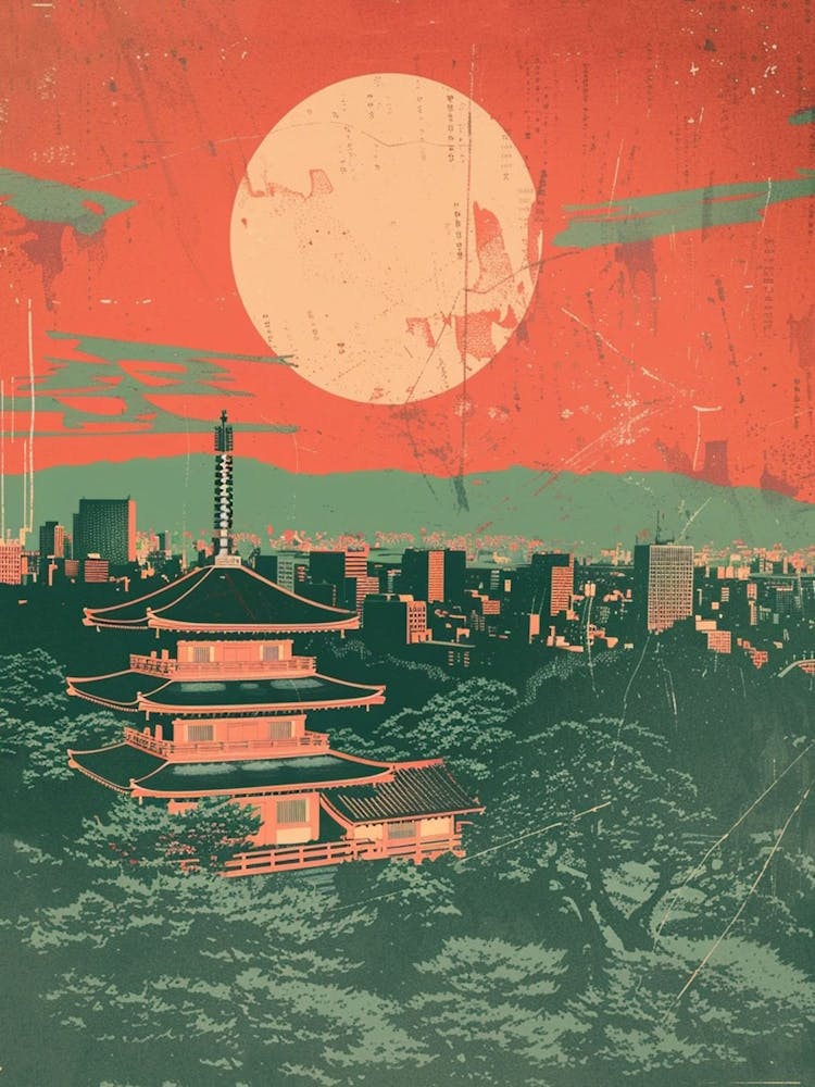 Roppongi Hills Castle In Tokyo Japan Mid Century Modern 1