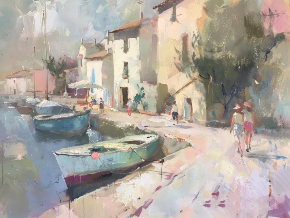 Boats In The Harbor 8