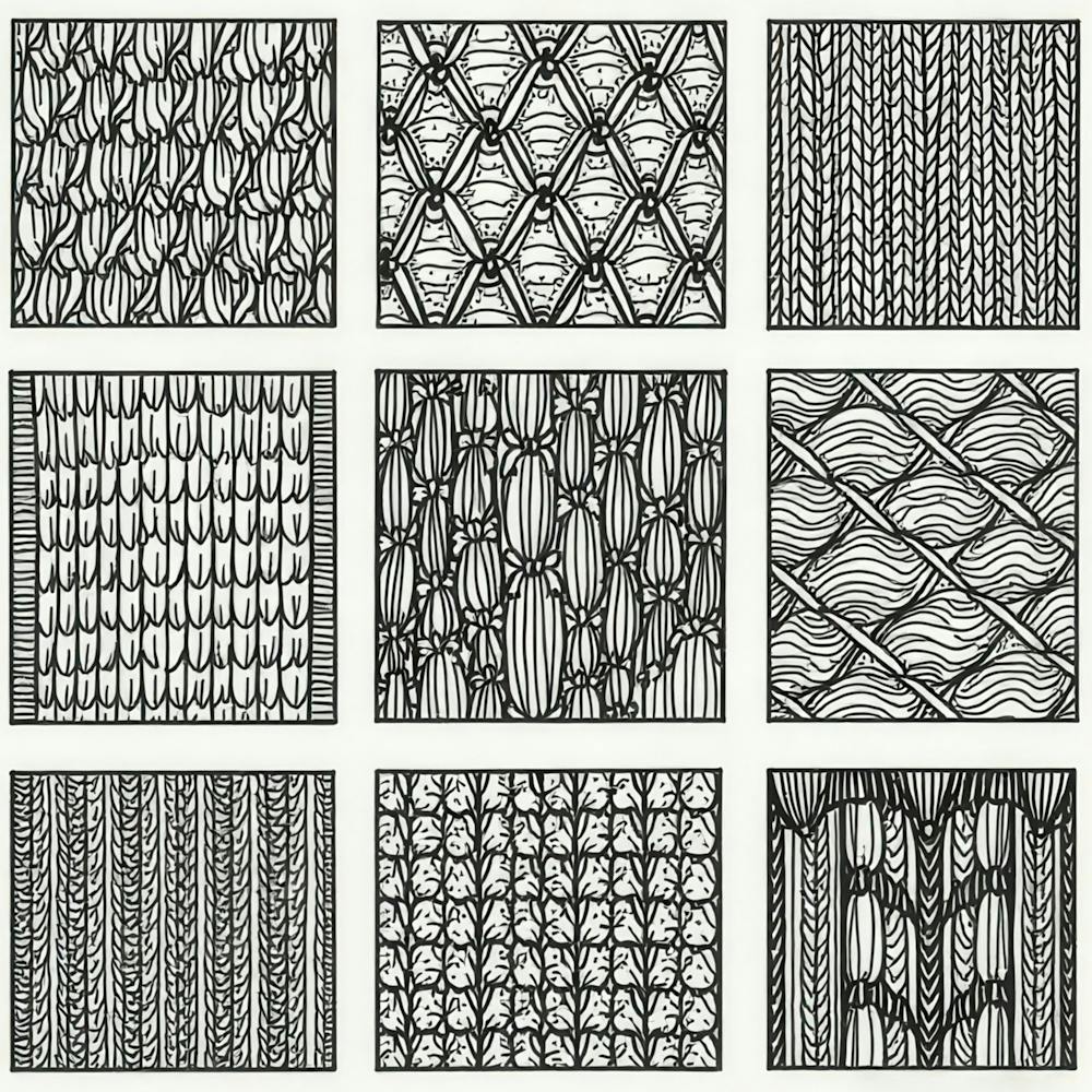 Knitted Pattern