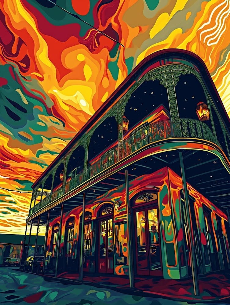 Preservation Hall Minimal Painting 2